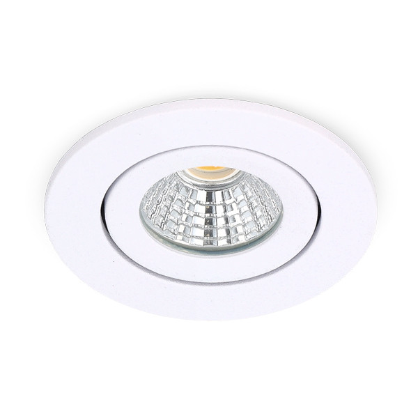 Led inbouwspot | Rond | 2700K-3000K-4000K | Wit | Ø 55 mm | IP65 | Dimbaar | 5W LDR02427 - 1