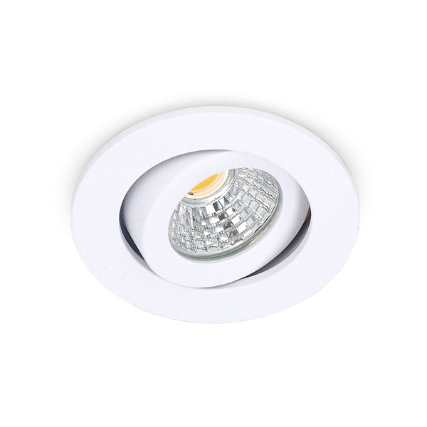 Led inbouwspot | Rond | 2700K-3000K-4000K | Wit | Ø 55 mm | IP65 | Dimbaar | 5W LDR02427 - 2