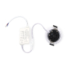 Led inbouwspot | Rond | 2700K-3000K-4000K | Wit | Ø 55 mm | IP65 | Dimbaar | 5W LDR02427 - 5