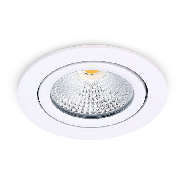 Led inbouwspot | Rond | 2700K-3000K-4000K | Wit | Ø 75 mm | IP65 | Dimbaar | 5W LDR02433 - 1