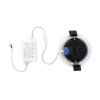 Led inbouwspot | Rond | 2700K-3000K-4000K | Wit | Ø 75 mm | IP65 | Dimbaar | 5W LDR02433 - 5