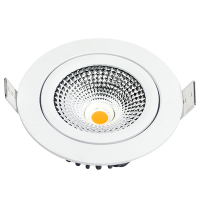 Led inbouwspot | Rond | 2700K-3000K-4000K | Wit | Ø 75 mm | IP65 | Dimbaar | 5W LDR02433