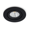 Led inbouwspot | Rond | 2700K-3000K-4000K | Zwart | Ø 55 mm | IP65 | Dimbaar | 5W LDR02429 - 1