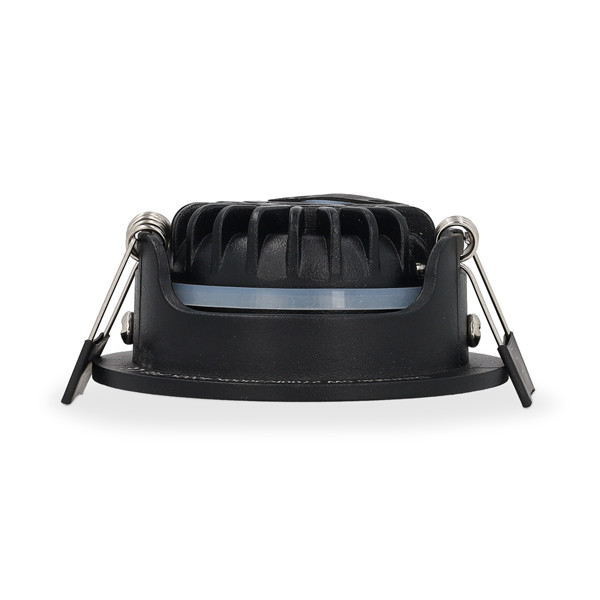Led inbouwspot | Rond | 2700K-3000K-4000K | Zwart | Ø 55 mm | IP65 | Dimbaar | 5W LDR02429 - 3