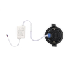 Led inbouwspot | Rond | 2700K-3000K-4000K | Zwart | Ø 75 mm | IP65 | Dimbaar | 5W LDR02435 - 5