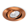Led inbouwspot | Rond | 2700K | Brons | Ø 68mm | IP44 | Dimbaar | 6W LDR02268 - 2
