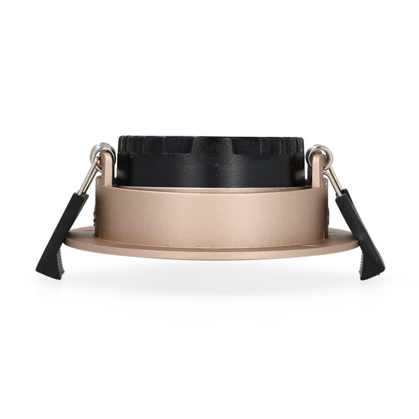 Led inbouwspot | Rond | 2700K | Champagne | Ø 68mm | IP44 | Dimbaar | 6W LDR02262 - 3