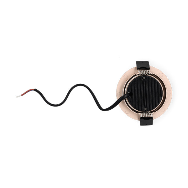 Led inbouwspot | Rond | 2700K | Champagne | Ø 68mm | IP44 | Dimbaar | 6W LDR02262 - 5