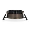 Led inbouwspot | Rond | 2700K | Geborsteld koper | Ø 68mm | IP44 | Dimbaar | 6W LDR02270 - 3