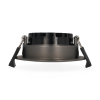 Led inbouwspot | Rond | 2700K | Gun metal mat | Ø 68mm | IP44 | Dimbaar | 6W LDR02264 - 3