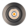 Led inbouwspot | Rond | 2700K | Gun metal mat | Ø 68mm | IP44 | Dimbaar | 6W LDR02264 - 4