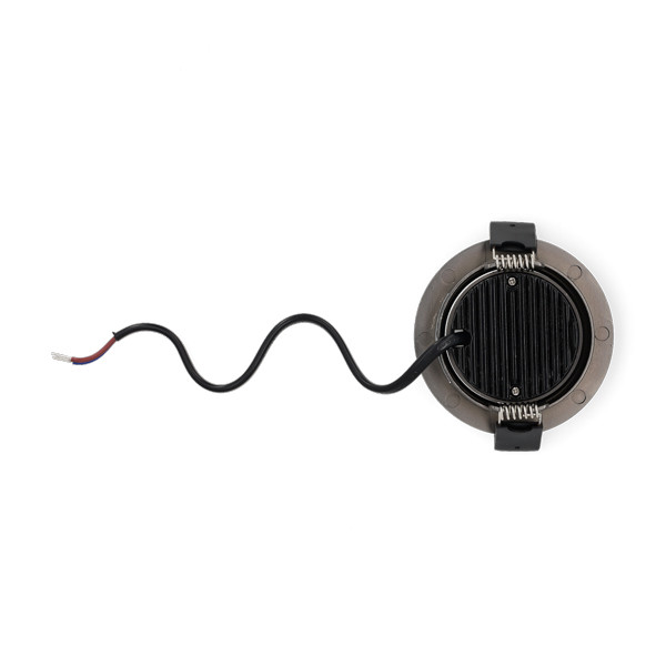 Led inbouwspot | Rond | 2700K | Gun metal mat | Ø 68mm | IP44 | Dimbaar | 6W LDR02264 - 5