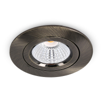 Led inbouwspot | Rond | 2700K | Messing | Ø 68mm | IP44 | Dimbaar | 6W LDR02266