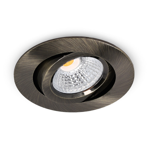 Led inbouwspot | Rond | 2700K | Messing | Ø 68mm | IP44 | Dimbaar | 6W LDR02266 - 2