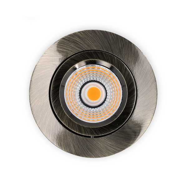 Led inbouwspot | Rond | 2700K | Messing | Ø 68mm | IP44 | Dimbaar | 6W LDR02266 - 4