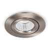 Led inbouwspot | Rond | 2700K | Nikkel | Ø 68mm | IP44 | Dimbaar | 6W LDR02258 - 1