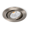 Led inbouwspot | Rond | 2700K | Nikkel | Ø 68mm | IP44 | Dimbaar | 6W LDR02258 - 2