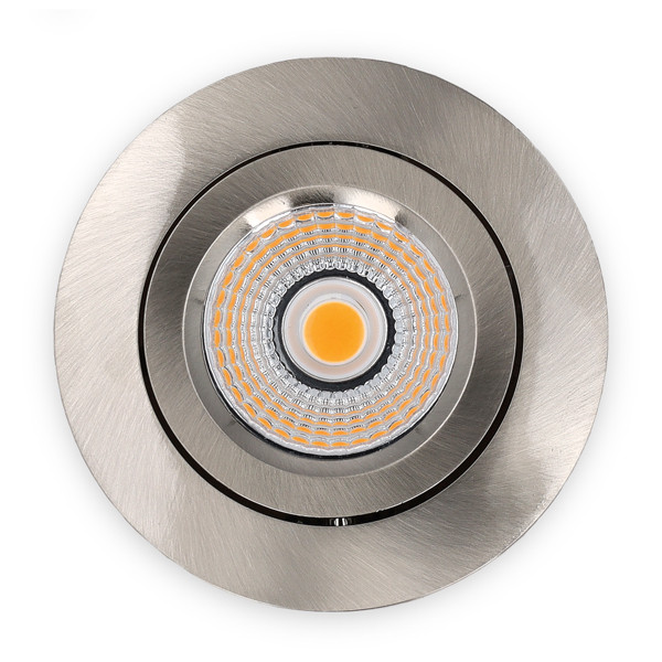 Led inbouwspot | Rond | 2700K | Nikkel | Ø 68mm | IP44 | Dimbaar | 6W LDR02258 - 4
