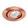 Led inbouwspot | Rond | 2700K | Rosé goud | Ø 68mm | IP44 | Dimbaar | 6W LDR02260 - 2