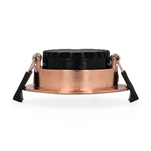 Led inbouwspot | Rond | 2700K | Rosé goud | Ø 68mm | IP44 | Dimbaar | 6W LDR02260 - 3