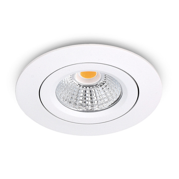 Led inbouwspot | Rond | 2700K | Wit | Ø 68mm | IP44 | Dimbaar | 6W LDR02134 - 1