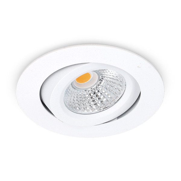 Led inbouwspot | Rond | 2700K | Wit | Ø 68mm | IP44 | Dimbaar | 6W LDR02134 - 2