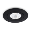Led inbouwspot | Rond | 2700K | Zwart | Ø 68mm | IP44 | Dimbaar | 6W LDR02136 - 1