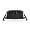 Led inbouwspot | Rond | 2700K | Zwart | Ø 68mm | IP44 | Dimbaar | 6W LDR02136 - 3