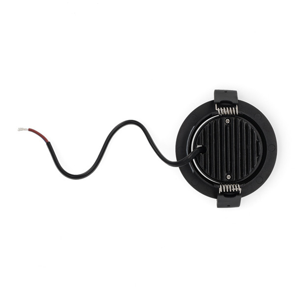 Led inbouwspot | Rond | 2700K | Zwart | Ø 68mm | IP44 | Dimbaar | 6W LDR02136 - 5