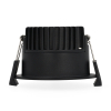Led inbouwspot | Rond | 2700K | Zwart | Diep | Ø 68mm | IP44 | Dimbaar | 6W LDR02144 - 2