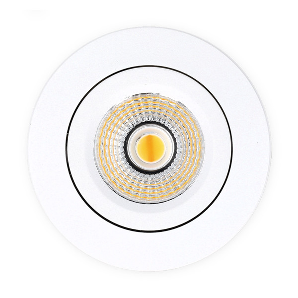 Led inbouwspot | Rond | Dim to Warm | 1800-3000K | Wit | Ø 68mm | IP44 | Dimbaar | 6W LDR02138 - 4