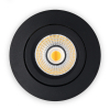 Led inbouwspot | Rond | Dim to Warm | 1800-3000K | Zwart | Ø 68mm | IP44 | Dimbaar | 6W LDR02140 - 4