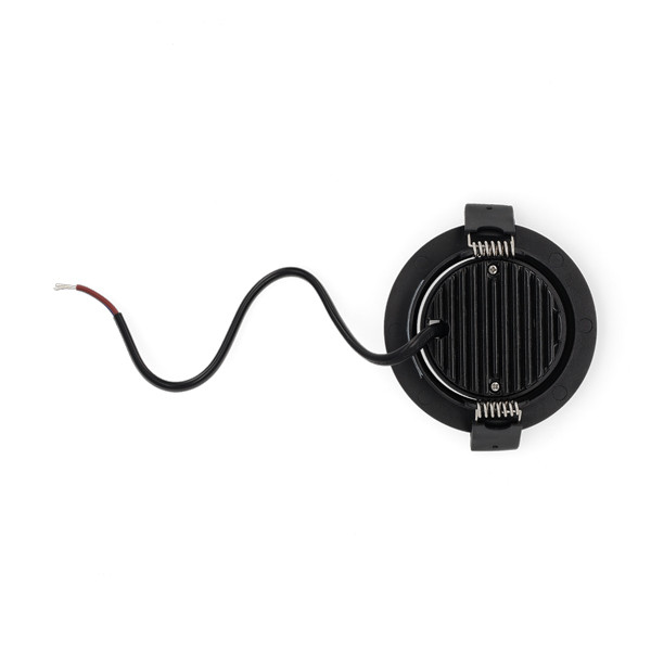 Led inbouwspot | Rond | Dim to Warm | 1800-3000K | Zwart | Ø 68mm | IP44 | Dimbaar | 6W LDR02140 - 5