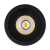 Led inbouwspot | Rond | Dim to Warm | 1800-3000K | Zwart | Diep | Ø 68mm | IP44 | Dimbaar | 6W LDR02148 - 3