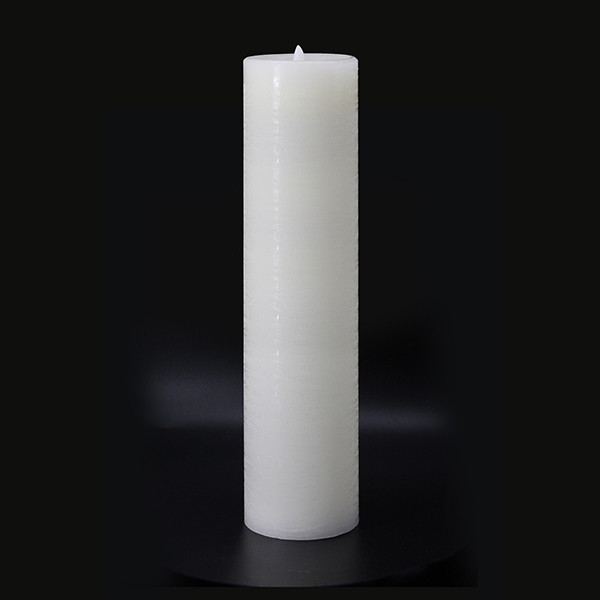 Led kaars 6 x 25 cm | wit | 123led huismerk LDR07039 - 1