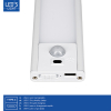 123led Led kastverlichting 60 cm | Beweging- en zwaaisensor | 3000-4000-6500K | Wit  LDR06821 - 6