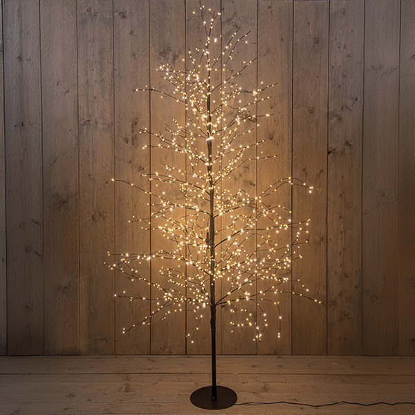 Led kerstboom 180 cm | Extra warm wit & twinkle | 1500 lampjes | Geschikt voor buiten LDR07410 - 1