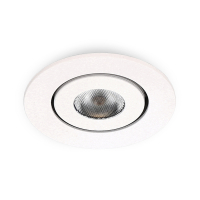 Led mini inbouwspot | Rond | 2700K | Wit | Ø 42mm | IP44 | Dimbaar | 3W LDR02150