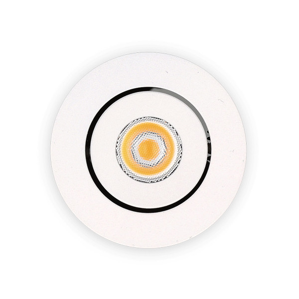 Led mini inbouwspot | Rond | 2700K | Wit | Ø 42mm | IP44 | Dimbaar | 3W LDR02150 - 4