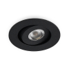 Led mini inbouwspot | Rond | 2700K | Zwart | Ø 42mm | IP44 | Dimbaar | 3W LDR02152 - 2
