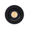 Led mini inbouwspot | Rond | 2700K | Zwart | Ø 42mm | IP44 | Dimbaar | 3W LDR02152 - 4