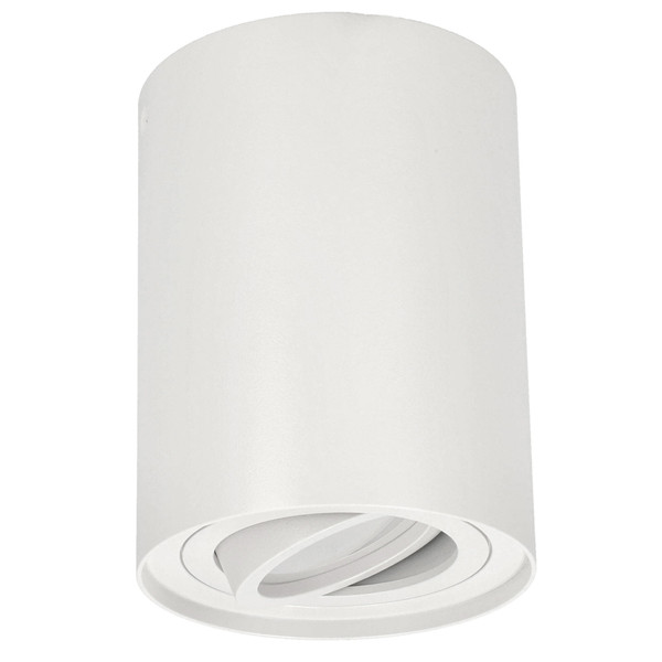 123led Led opbouwspot | Rond | Wit | GU10 fitting | Ø 95mm  LDR07105 - 1