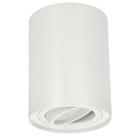 123led Led opbouwspot | Rond | Wit | GU10 fitting | Ø 95mm  LDR07105