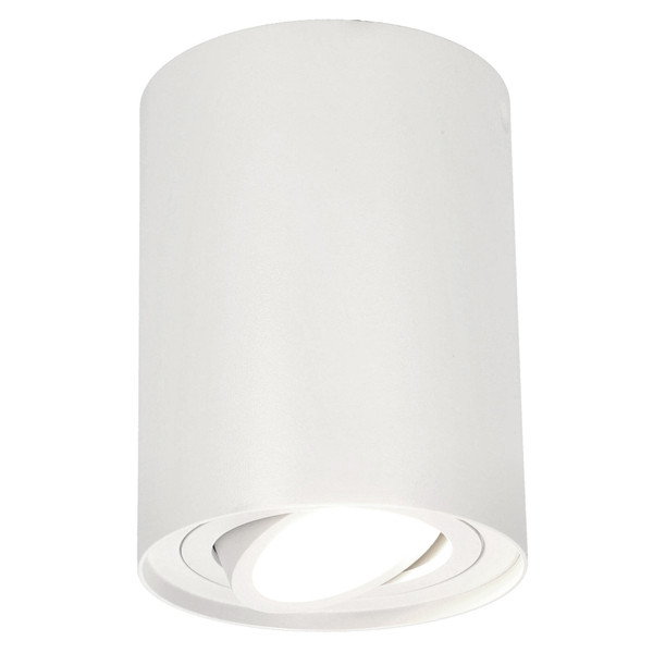 123led Led opbouwspot | Rond | Wit | GU10 fitting | Ø 95mm  LDR07105 - 2