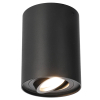 123led Led opbouwspot | Rond | Zwart | GU10 fitting | Ø 95mm  LDR07104 - 2