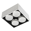 Led opbouwspot | Vierkant |  Wit | 4x GX53 fitting