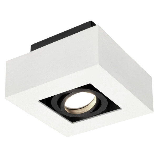 123led Led opbouwspot | Vierkant | Wit | GU10 fitting  LDR07115 - 2