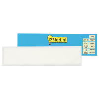 123led Led paneel 30x120 cm | 4000K | Helder Wit (840) | UGR22 | 4000 lumen | 40W  LDR08660