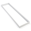 Led paneel opbouwframe 30x120 | Wit