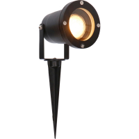 123led Led prikspot | Samara | Geschikt voor 1x GU10 (Antraciet, IP54)  LDR06071